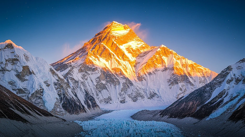 日照金山的震撼