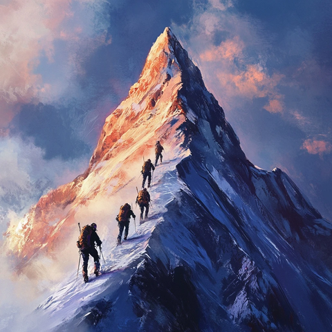 登山者的巅峰之路