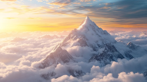 云海之上的日出之峰