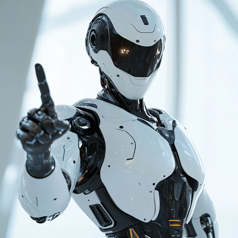 未来机器人动态指挥姿态