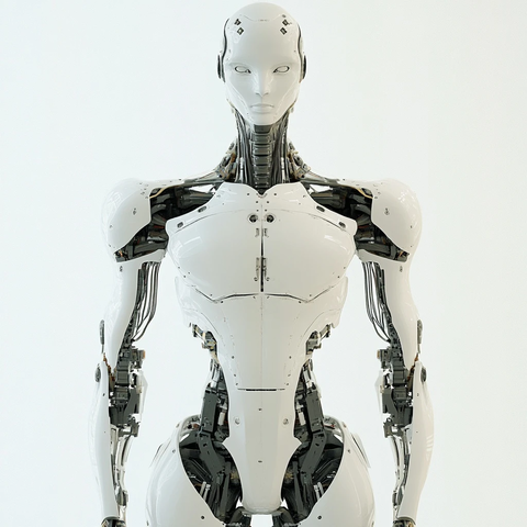 机器人姿势侧影