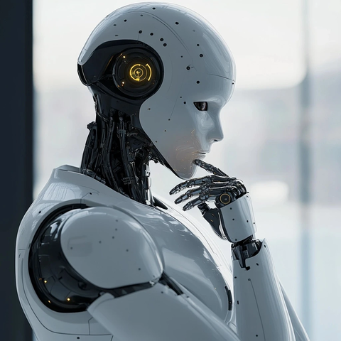 机器人自主思考未来科技