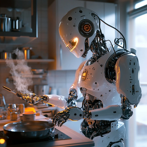 高级机器人烹饪厨房任务