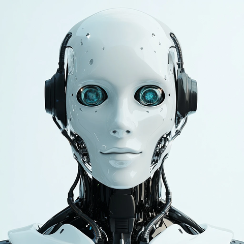 机器人头部玻璃眼睛