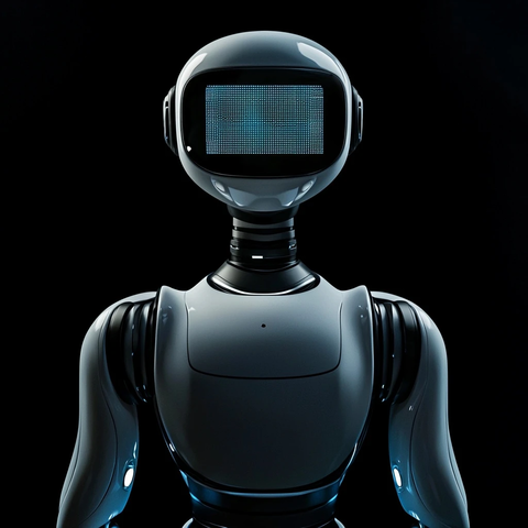 机器人站立屏幕交互