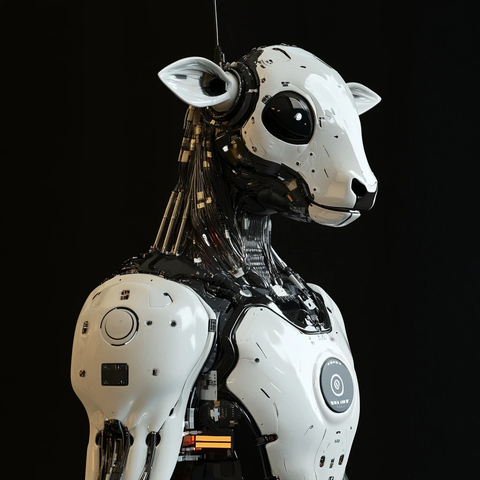 牛头机器人站立模型