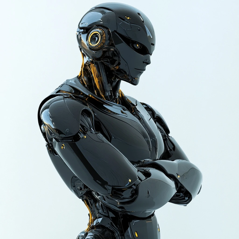 机器人站立折叠手臂