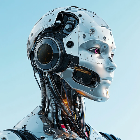 机器人头部数据环绕