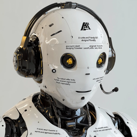 客服机器人正面形象设计