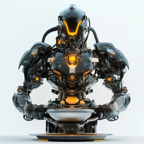 机器人厨房烹饪模式切换