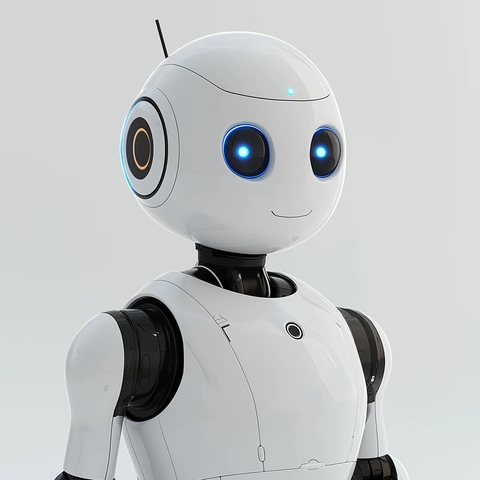 机器人友好氛围摄影