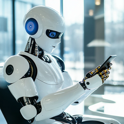 机器人办公电话沟通