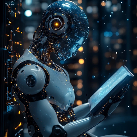 人工智能书籍摄影