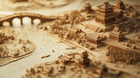 古城模型