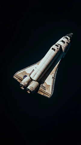 太空中的阿波罗航天器