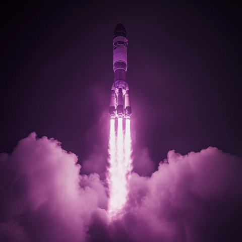 哈苏火箭发射场景