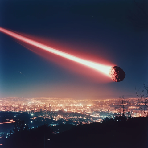 陨石坠落未知生命苏醒