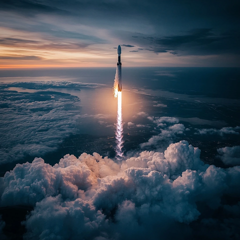 火箭离开地球轨道