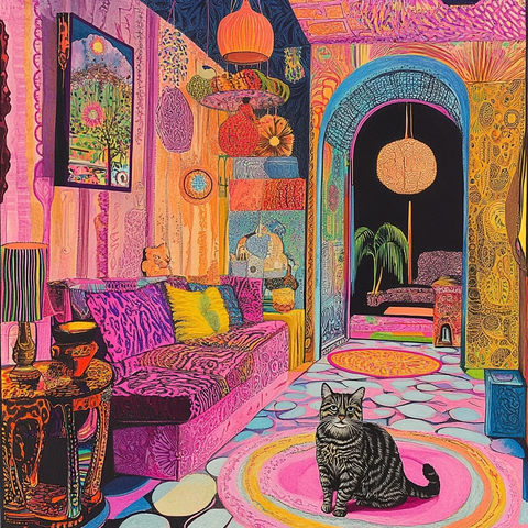 迷幻猫居室内设计图