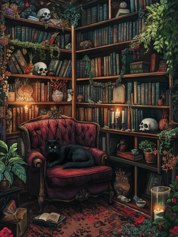 女巫书籍植物怪异收藏