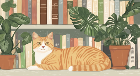 猫咪书香静谧工作室