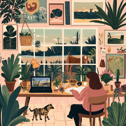 海滨家园创意生活场景