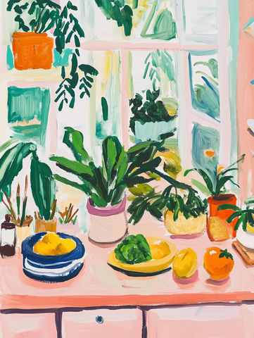 蔬菜花园的欢乐角落