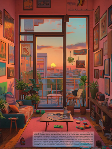 多彩家居装饰与自然氛围