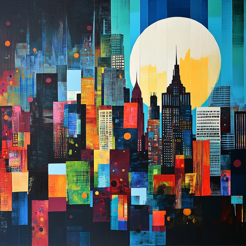 都市抽象设计元素集