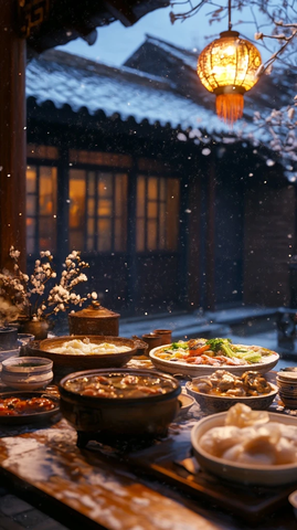雪夜佳肴