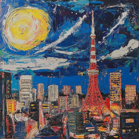 天空移动东京塔