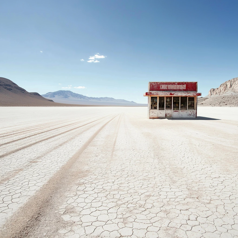 沙漠中的年代汽水摊