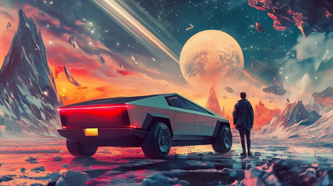 特斯拉基石封面皮卡融合