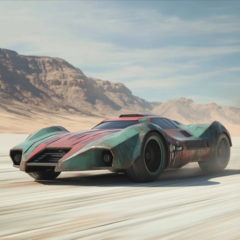 波巴费特跑车疾驰星战背景