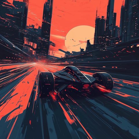 未来赛车光影竞速