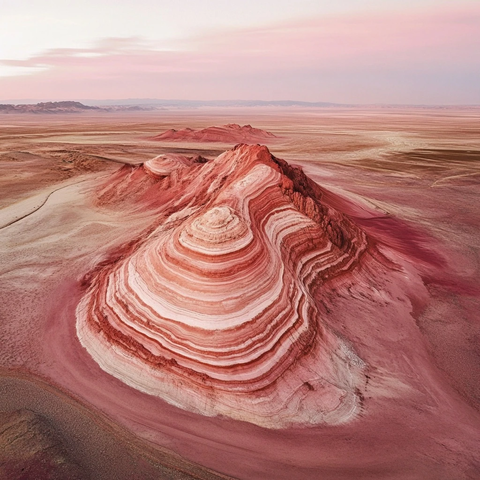 红山蛋形地貌白纹理