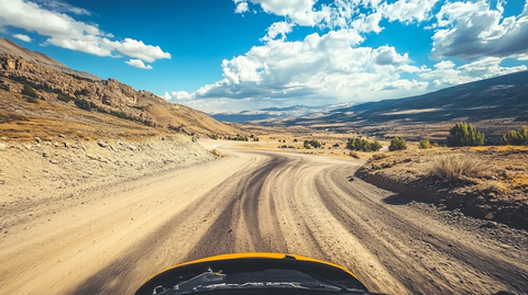 赛车沙地竞速视角