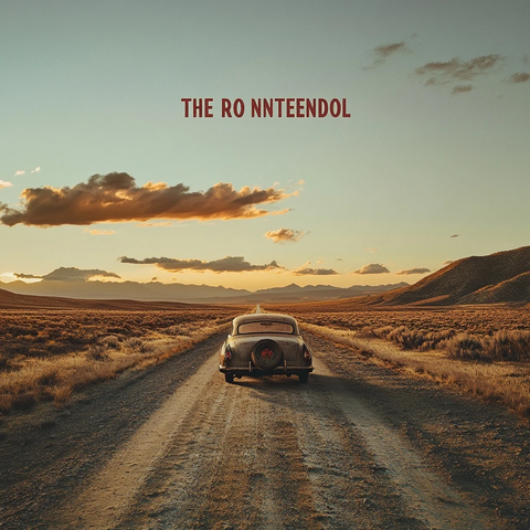 无尽之路旁的老车