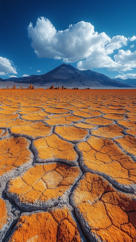 盐办公室遗址与蓝天