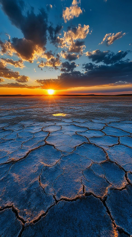日落云海天际线光影