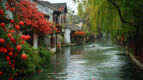 水乡秋意
