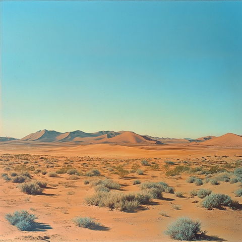 沙丘背景广阔沙地