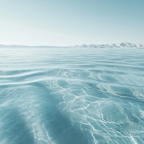 浅水表面波纹摄影