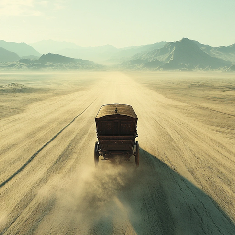 古式马车远行