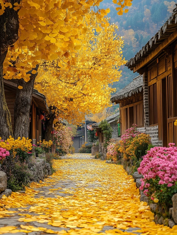 秋韵古巷
