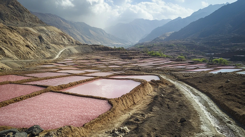 粉盐矿场高分辨率