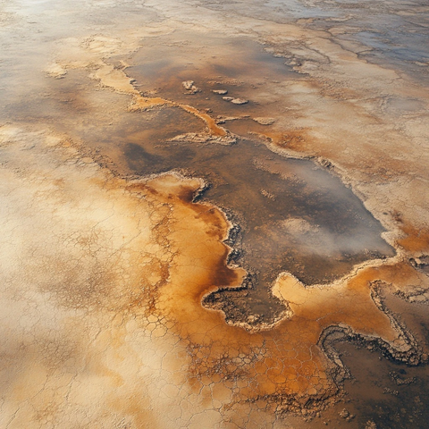 荒原上的奇特地景艺术