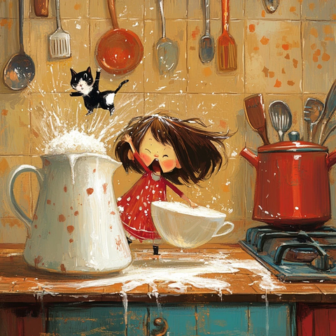 小人与猫的厨房大冒险