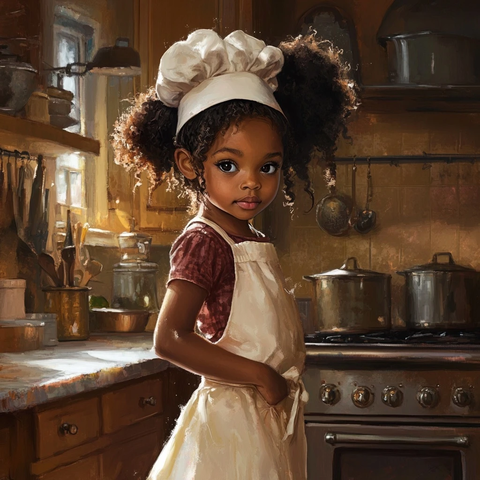 女孩厨师厨房装扮