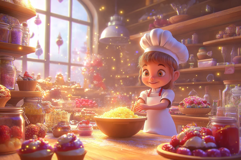 魔法面包店与发光面团